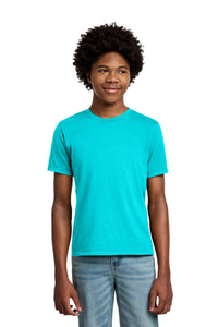 Port & Co Youth Beach Wash Garment-Dyed Tee - Tidal Wave