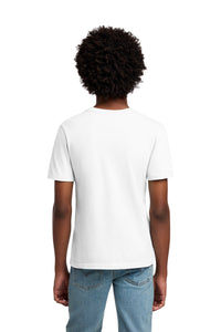 Port & Co Youth Beach Wash Garment-Dyed Tee - White Back