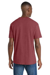 Port & Co Beach Wash Garment-Dyed Tee - Merlot Back