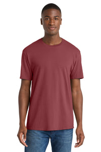 Port & Co Beach Wash Garment-Dyed Tee - Merlot