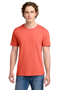 Port & Co Beach Wash Garment-Dyed Tee - Neon Coral