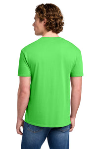 Port & Co Beach Wash Garment-Dyed Tee - Neon Green Back
