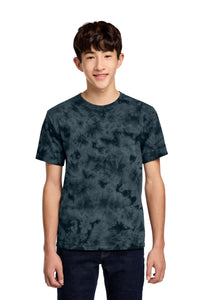 Port & Co Youth Crystal Tie-Dye Tee PC145Y - Black