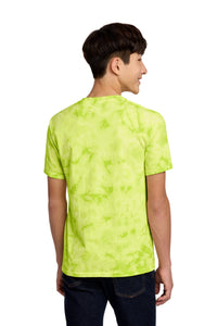 Port & Co Youth Crystal Tie-Dye Tee PC145Y - Lemon Lime Back