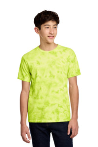 Port & Co Youth Crystal Tie-Dye Tee PC145Y - Lemon Lime