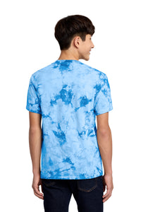 Port & Co Youth Crystal Tie-Dye Tee PC145Y - Sky Blue Back