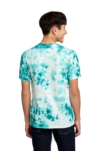 Port & Co Youth Crystal Tie-Dye Tee PC145Y - Teal Back