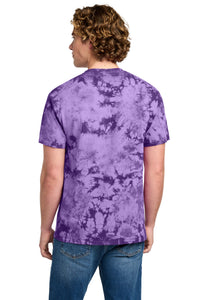 Port & Co Crystal Tie-Dye Tee PC145 - Purple Back