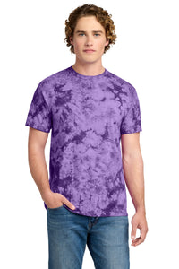 Port & Co Crystal Tie-Dye Tee PC145 - Purple