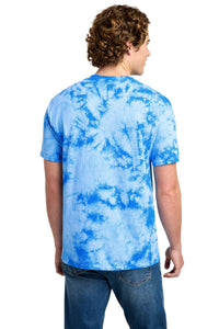 Port & Co Crystal Tie-Dye Tee PC145 - Sky Blue Back
