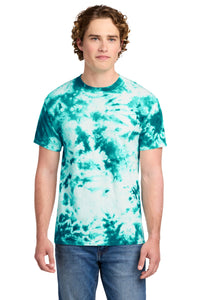 Port & Co Crystal Tie-Dye Tee PC145 - Teal