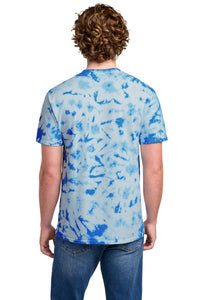 Port & Co Crystal Tie-Dye Tee PC145 - True Royal Back