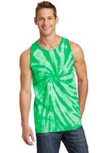 Port & Co Tie-Dye Tank Top - Kelly