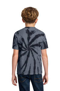 Port & Co Youth Tie-Dye Tee - Black Back