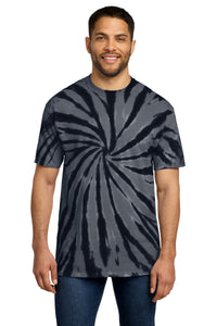 Port & Co Tie-Dye Tee - Black