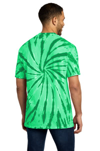Port & Co Tie-Dye Tee - Kelly Back