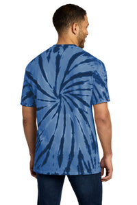 Port & Co Tie-Dye Tee - Navy Back