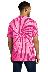 Port & Co Tie-Dye Tee - Pink Back