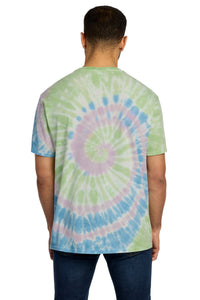 Port & Co Tie-Dye Tee - Watercolor Spiral Back