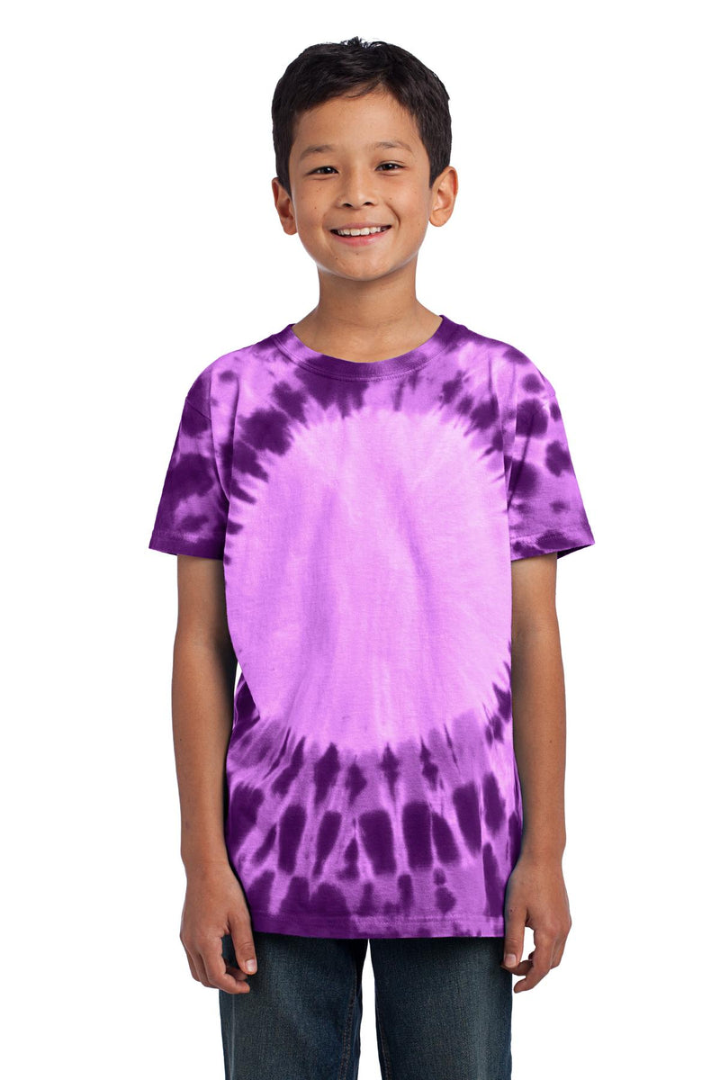 Port & Co Youth Window Tie-Dye Tee