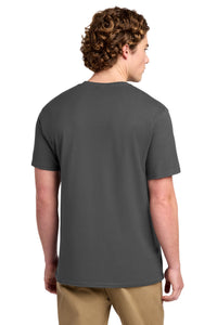 Port & Co Ring Spun Cotton Tee - Charcoal Back