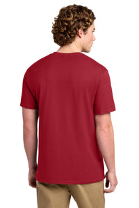 Port & Co Ring Spun Cotton Tee - Red Back