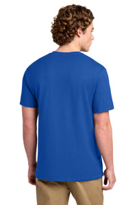 Port & Co Ring Spun Cotton Tee - Royal Back