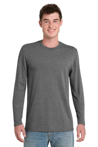 Port & Co Tri-Blend Long Sleeve Tee - Graphite Heather