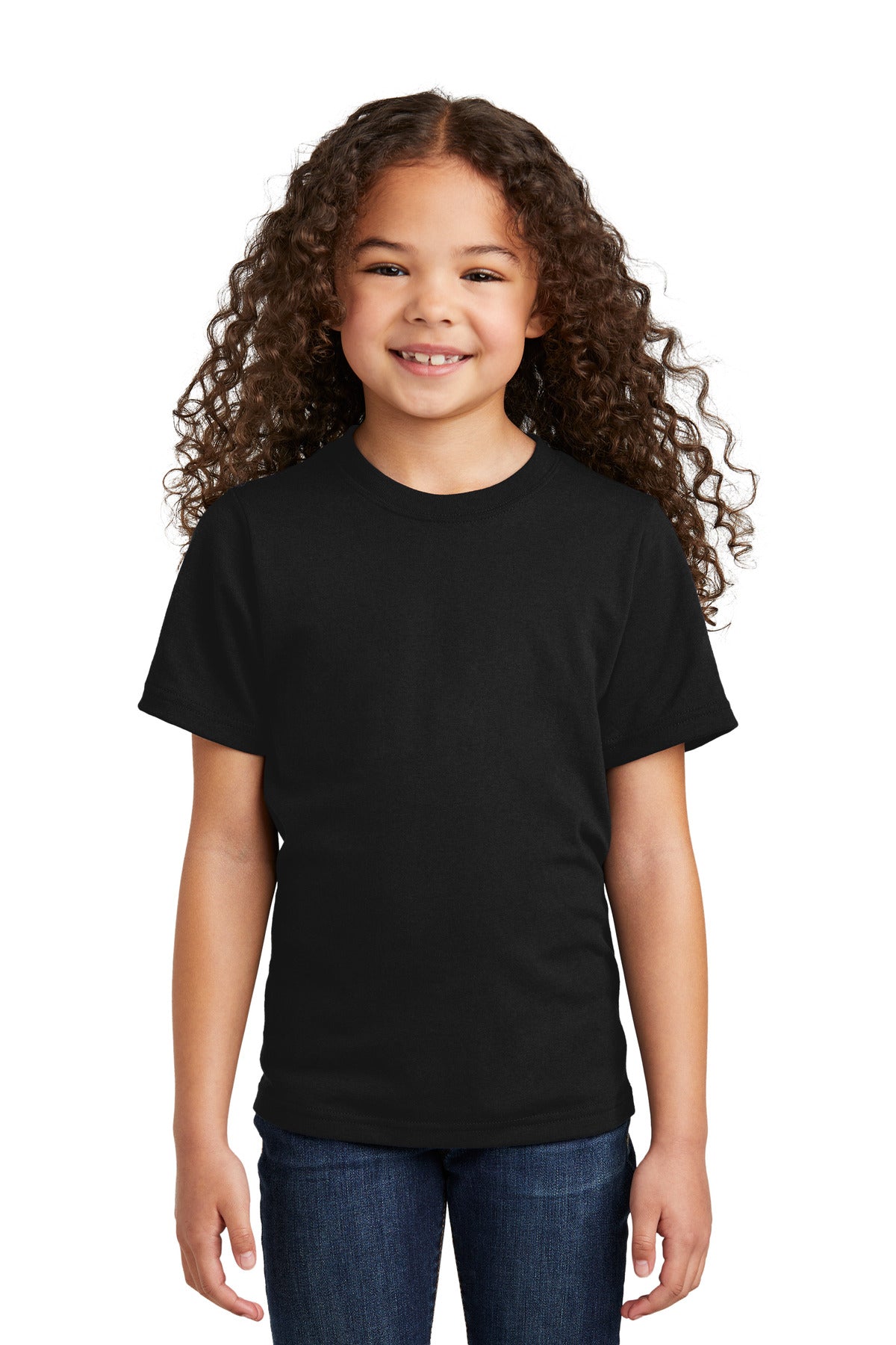 Port & Co Youth Tri-Blend Tee PC330Y - Black
