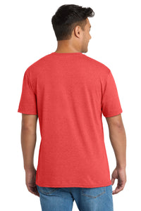 Port & Co Tri-Blend Tee - Bright Red Heather Back