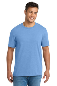 Port & Co Tri-Blend Tee - Carolina Blue Heather