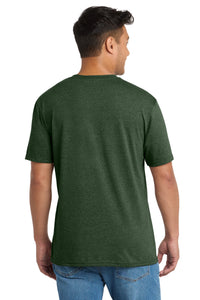 Port & Co Tri-Blend Tee - Forest Green Heather Back