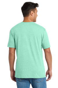Port & Co Tri-Blend Tee - Heather Jadeite Back