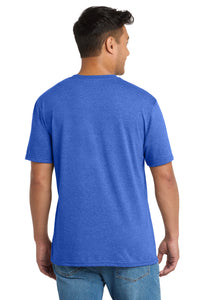 Port & Co Tri-Blend Tee - Heather Royal Back