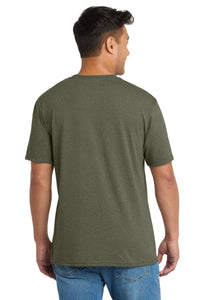 Port & Co Tri-Blend Tee - Military Green Heather Back
