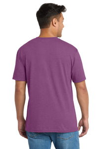 Port & Co Tri-Blend Tee - Raspberry Heather Back