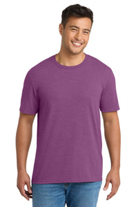 Port & Co Tri-Blend Tee - Raspberry Heather