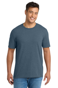 Port & Co Tri-Blend Tee - Steel Blue Heather