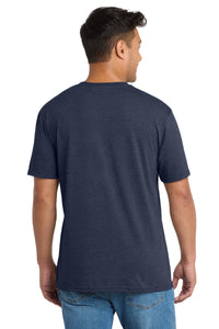 Port & Co Tri-Blend Tee - Team Navy Heather Back