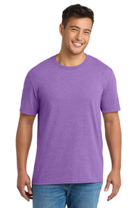 Port & Co Tri-Blend Tee - Team Purple Heather