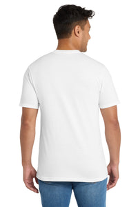 Port & Co Tri-Blend Tee - White Back