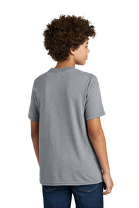 Port & Co Youth CVC Tee PC340Y - Athletic Heather Back