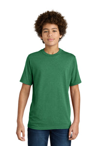 Port & Co Youth CVC Tee PC340Y - Athletic Kelly Green Heather