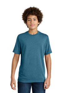 Port & Co Youth CVC Tee PC340Y - Mountain Blue Heather
