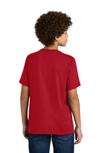 Port & Co Youth CVC Tee PC340Y - Red Back