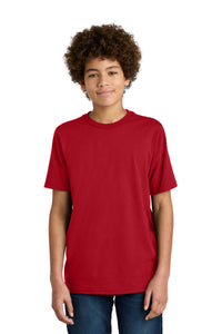 Port & Co Youth CVC Tee PC340Y - Red