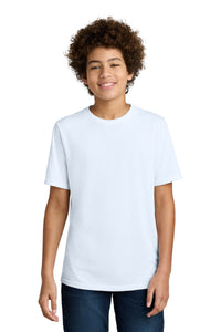 Port & Co Youth CVC Tee PC340Y - White