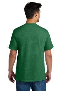 Port & Co CVC Tee PC340 - Athletic Kelly Green Heather Back