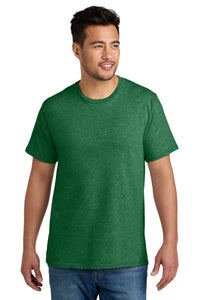 Port & Co CVC Tee PC340 - Athletic Kelly Green Heather