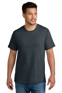 Port & Co CVC Tee PC340 - Dark Heather Grey